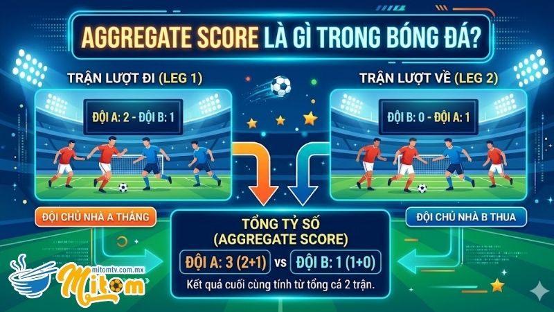 Hiểu rõ về thuật ngữ Aggregate Score trong bóng đá