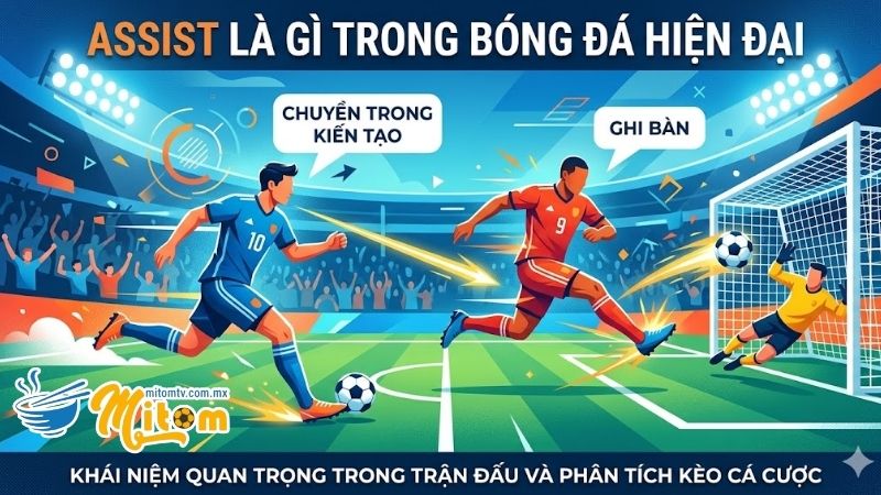 Định nghĩa và tầm quan trọng của Assist trong bóng đá
