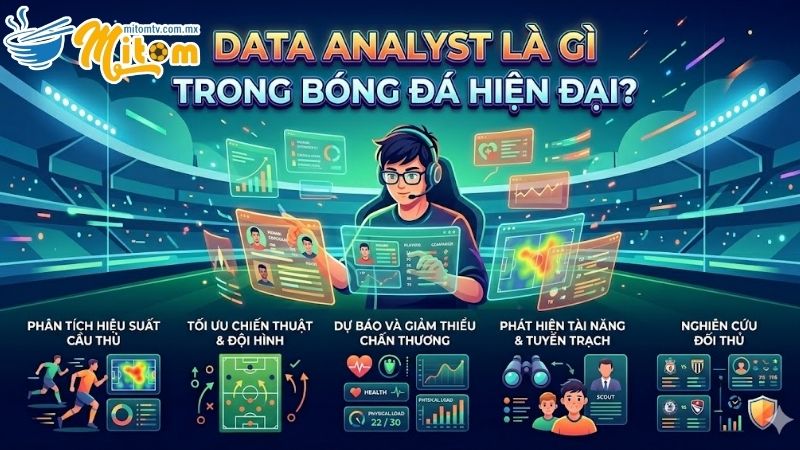 Tầm quan trọng của phân tích dữ liệu trong bóng đá 2026