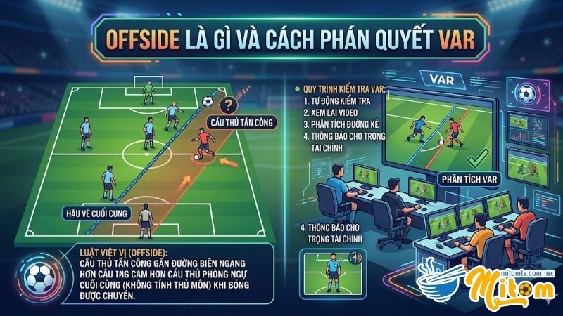 Khái Niệm Offside Là Gì Và Cách Phán Quyết Var Theo Luật FIFA 2026