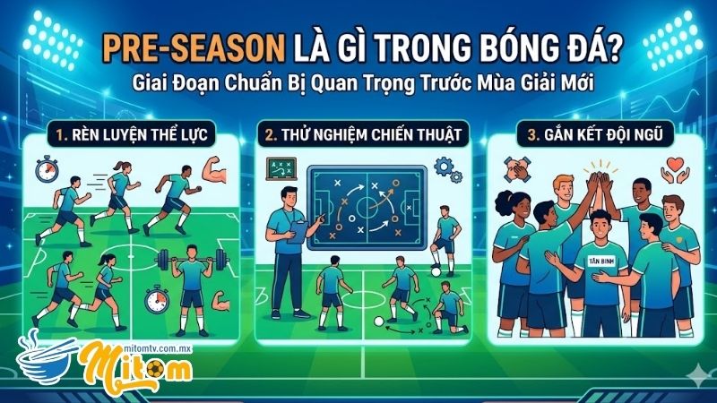 Định nghĩa và vai trò của Pre-season trong bóng đá hiện đại